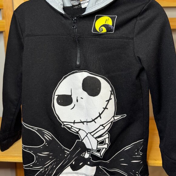 Disney Nightmare Before Christmas Jack Skellington Hoodie – Kids Size 10/12 - Picture 2 of 8